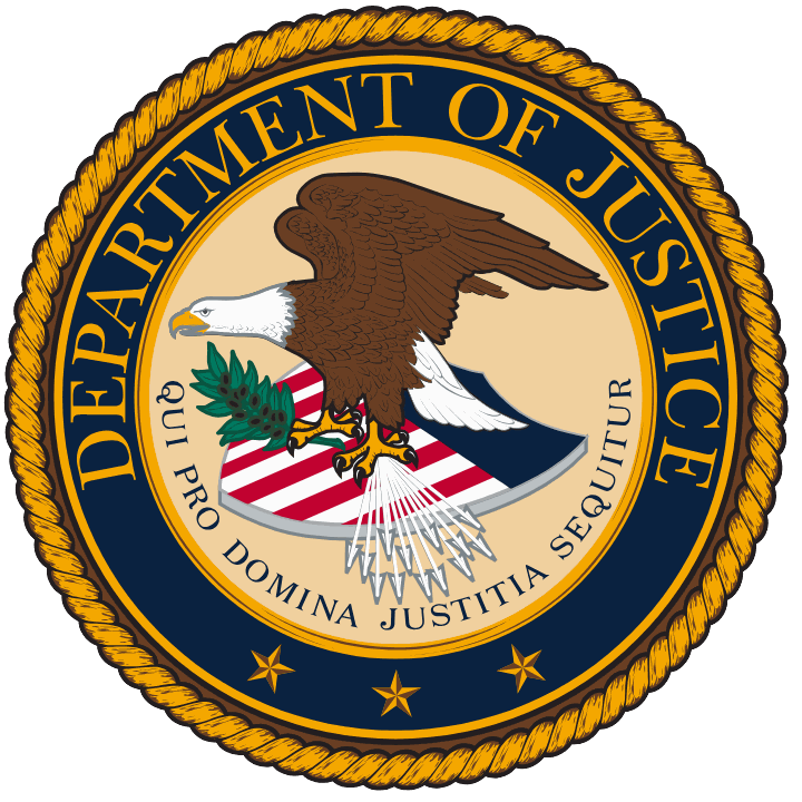 Siegel des Department of Justice